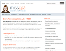 Tablet Screenshot of misscpa.com